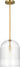 Leano 13 Pendant by Sean Lavin in Hand-Rubbed Antique Brass, second full view