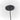 Audra 10 Pendant by Sean Lavin in Nightshade Black, close view of the round canopy and the drop above the shade