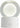Mina Accent rechargeable table lamp in Matte White, a clear glass globe on a white drum base