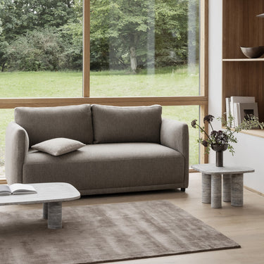Visca Viscose Area Rug Beige Blomus 67012