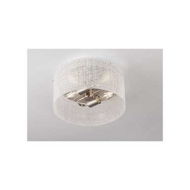 Visual Comfort Modern Vetra ceiling light installed in modern bedroom interior