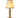 Rechargeable accent lamp, Victoria model, on dining table, creating warm ambient light.
