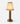 Victoria rechargeable lamp by NEOZ – Aged Brass with cotton shade
