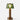Victoria Glass rechargeable lamp by NEOZ – Aged Brass with green glass shade