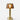 Victoria Glass rechargeable lamp by NEOZ – Brass with amber glass shade