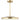 Wyatt 16" pendant's pressed glass diffuser and brass frame