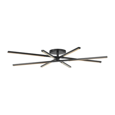 Cityscape Grande bronze finish, 3868 lumen LED flush mount, dry location ceiling lighting.