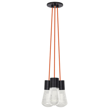 Contemporary multi-light chandelier for luxury residential living rooms