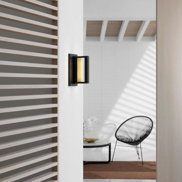 Stylish Outdoor Wall Lighting | Anton 4" LED Sconce | Visual Comfort