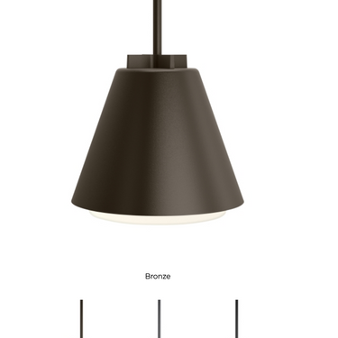 Bowman 12 Inch Outdoor LED Pendant, Modern Style Hanging Light for Outdoor Dining