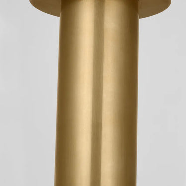 Modern dark bronze ceiling light fixture with 24 inch crystal prism shade.