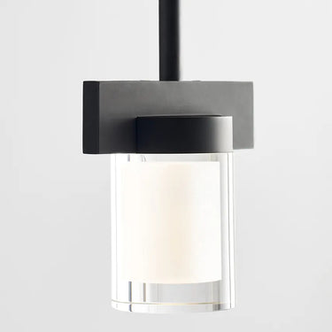 Commercial-grade Esfera small pendant 700TDESF5 by Visual Comfort in elegant matte black finish.