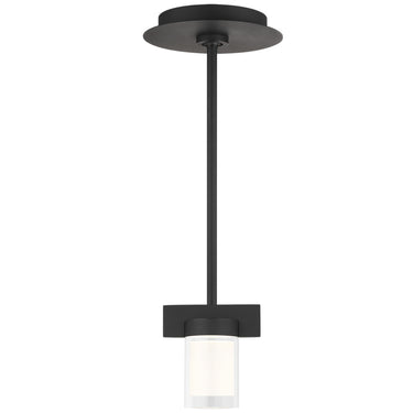 700TDESF5 Esfera small hanging lamp by Visual Comfort with dual brass and black tones for luxury home office.