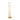 Tall brass designer LED floor lamp with touch dimming for home or office