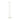 Visual Comfort Fielle white floor lamp with 3-step dimmable LED and acrylic diffuser
