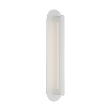 Fielle sconce in soft white finish – ideal for hallways, bathrooms, or upscale interior spaces