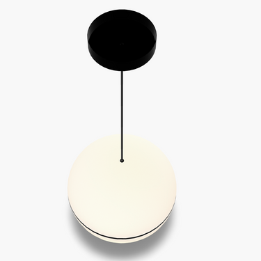 Hanea 18" Mid-Century Globe Pendant Light – Integrated LED Pendant for Dining Room, Kitchen Island & Designer Interiors