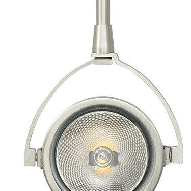 Dimmable LED directional spot head for kitchen or office lighting.