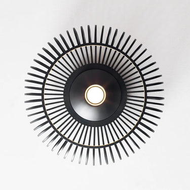 15 inch round aluminum ceiling light with integrated LED for residential or commercial use