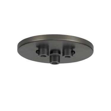 Line Voltage Mini Canopy 3 port Round | Visual Comfort Modern