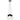 Mina Chandelier in Black Finish - 3-Light Fixture with Adjustable Cord Length