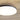 16 inch modern round flush mount, black finish, illuminating a living room.