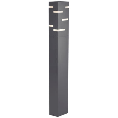 Visual Modern Revel 42" LED landscape bollard ideal for garden paths and building perimeters