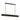 Sleek dark bronze LED ceiling light fixture, 54 inches long, ideal for contemporary office spaces.