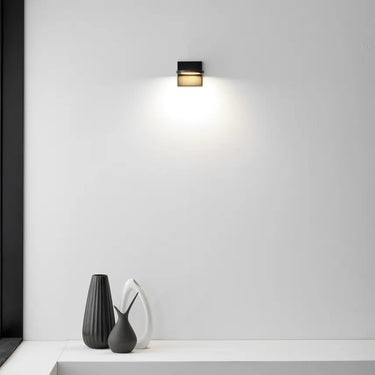 Matte Black Spectica Wall Sconce – Visual Comfort LED Light for Indoor Walls