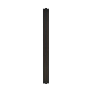 Slim outdoor wall fixture with hidden backplate, ideal for commercial entryways and modern home facades