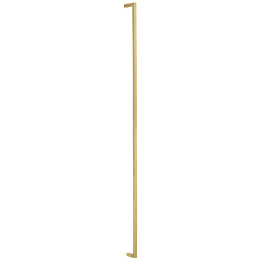 Modern brass wall sconce with vertical mount for living rooms, hallways, or office spaces