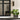 IP65 rated black aluminum outdoor sconce, Windfall 16, for residential patio accent lighting