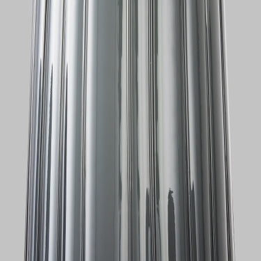 Modern hanging LED light with Smoke glass: A product image showcasing the vibrant Smoke ribbed glass shade, emphasizing its unique color.