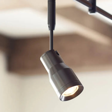 Integrated LED ceiling light head with high CRI for home office or hotel rooms