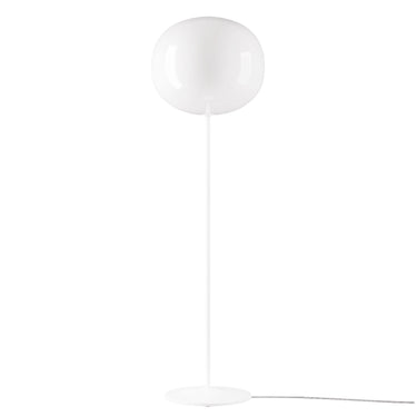Modern Italian blown-glass floor lamp Volum by Lodes for living room lighting