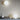 Volum wall light with hand-blown glass diffuser in multiple sizes, modern ambient wall sconce