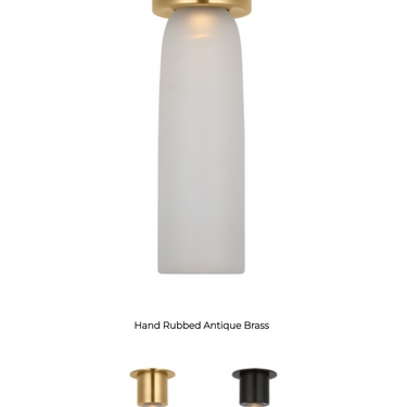 Dimmable LED Volver Small ceiling fixture with 2700K warm light for living rooms and hotels