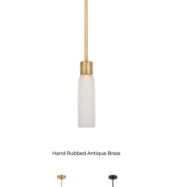Compact fluted LED pendant with integrated 2700K dimmable light for residential and commercial spaces