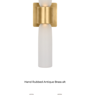 Contemporary Volver medium LED wall sconce featuring etched blown glass shade and warm 2700K light