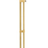 House of Troy 61" Windsor Adjustable Floor Lamps in Antique Brass