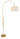 House of Troy 84" Windsor Adjustable Floor Lamp in Antique Brass W401-AB