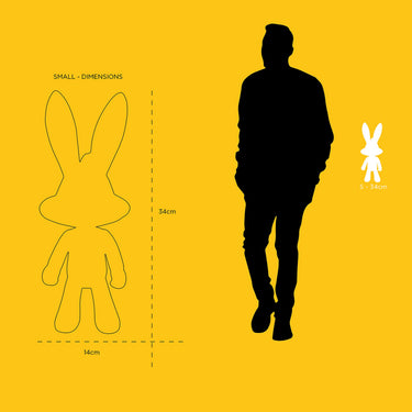 Bugs Bunny Super Pop by Leblon Delienne, Grey & White colorway, 25 cm – image 7
