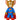 Jerry x Superman Super Pop by Leblon Delienne, Original multicolor colorway, 25 cm