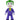 Joker Super Pop by Leblon Delienne, Original multicolor colorway, 25 cm