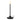 Warm 2600K portable lamp Graypants Wick for cozy home lighting, black finish