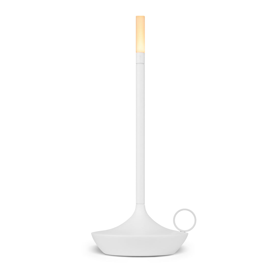 Graypants Wick Lamp - Illuminating White  Design
