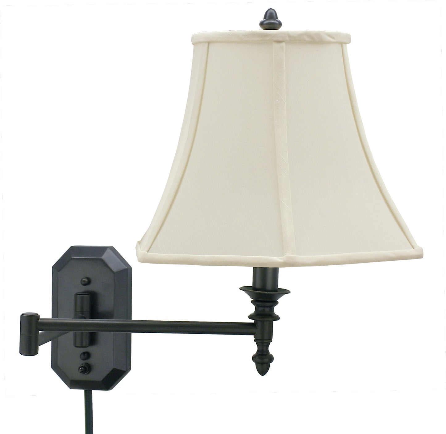 House of Troy Wall Swing Arm Lamp in Oil Rubbed Bronze WS-708-OB