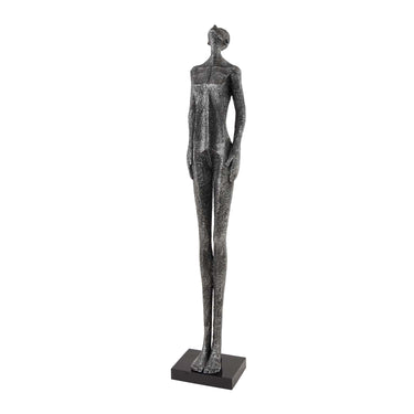 Finesse Decor Silent Poise Sculpture Black