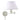House of Troy Home/Office Wall Swing White