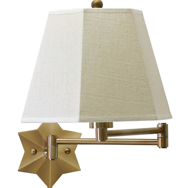 Antique Brass Swing Arm Wall Lamp, Style WS751 – House of Troy studio photo